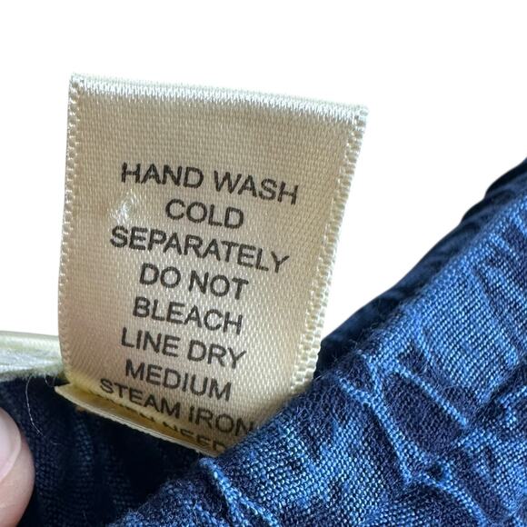 Studio West Maxi Skirt Womens Large Denim Chambray Embroidered Western Rodeo - Picture 5 of 7